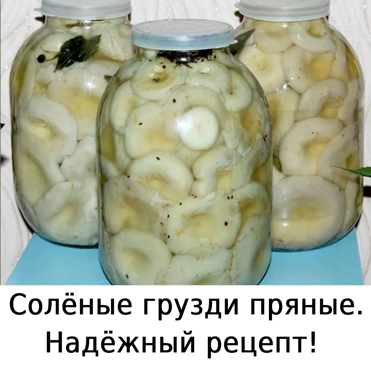 Солёные грузди пряные. Надёжный рецепт!