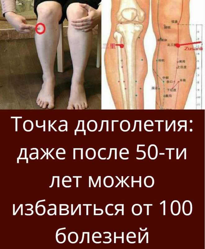 Точка долголетия: даже после 50-ти лет можно избавиться от 100 болезней