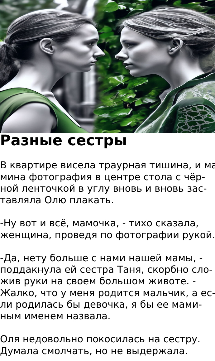 Разные сестры