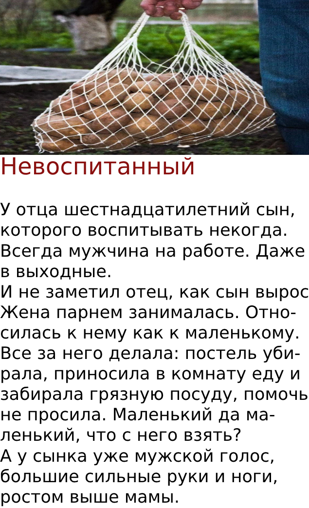 Невоспитанный